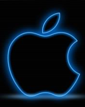 Manzana de Apple Azul