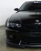 Auto BMW negro