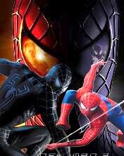Montaje de 3 imágenes de Spider man