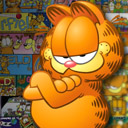 Garfield orgulloso