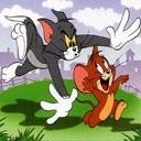 Tom persiguiendo a Jerry