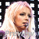 Britney Spears con Luces al Fondo