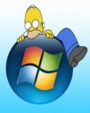 Homer simpson vs windows 128