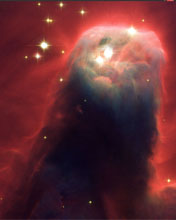 Nebulosa en el espacio