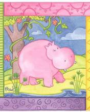 Hipopótamo rosado