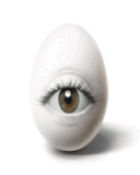 Huevo con un ojo