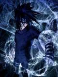 Sasuke en azules