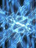 Neurona Azul Brillante