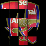 El escudo del Arsenal