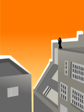 Saltando entre edificios
