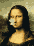 Mona Lisa Fumando