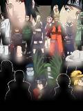 Naruto rodeado de Amigos