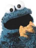 Monstruo comiendo galleta
