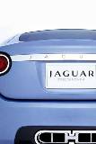 Vista Trasera coche Jaguar