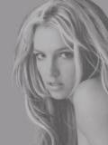 Britney Spears foto en Blanco y Negro