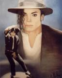 Dos imágenes de Michael Jackson