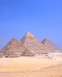 Tres Pirámides Egipcias