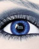 Pupila azul