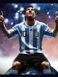 Lionel Messi celebra su gol
