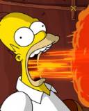 Homero echa fuego por la Boca