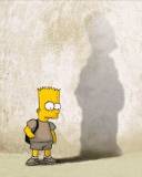 Bart mirando su Sombra