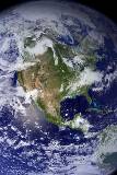 América del Norte vista desde el espacio