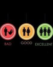 Bad, Good, Excellent