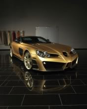 Un Mercedes SLR