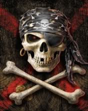 Una carabela pirata