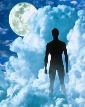 Hombre en las nubes