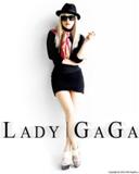 Lady Gaga viste minifalda Negra