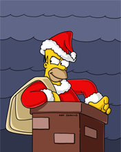 Homero de Papá Noel
