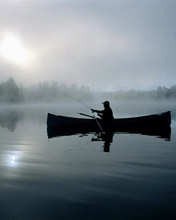 Pescando en la noche