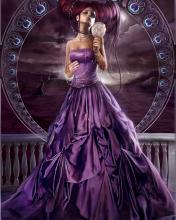 Dama de malva