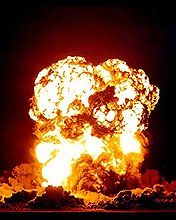 Enorme explosión