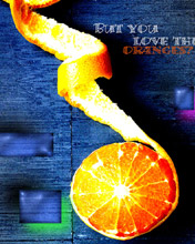 Naranja pelada