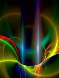 Fondo Abstracto de Haces de Luz