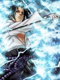 Sasuke batalla en la Niebla