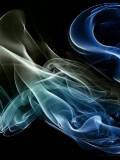 Humo azul