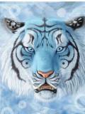 Tigre en azul
