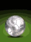 Balón de fútbol animado