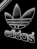 Logo de Adidas encendiéndose