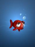 Pececito rojo triste