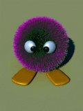 Muñeco bola de estambre