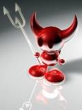 Demonio con tridente