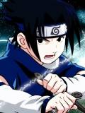 Sasuke Peleando