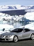 Mercedes Benz SLR McLaren gris