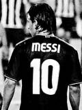 Messi de Espaldas con el 10