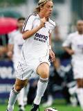 Guti en pleno Juego