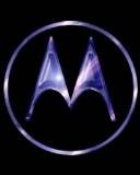 Logo Motorola sobre Fondo Negro